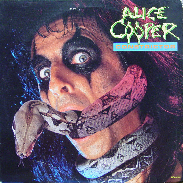 Alice Cooper (2) : Constrictor (LP, Album, Glo)
