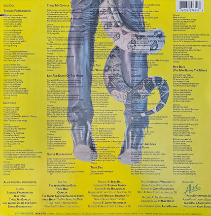 Alice Cooper (2) : Constrictor (LP, Album, Glo)