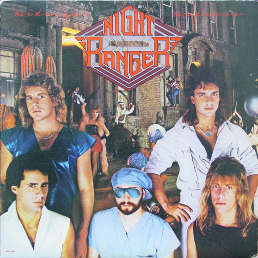 Night Ranger : Midnight Madness (LP, Album, Glo)