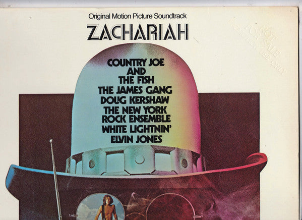 Various : Zachariah (Original Motion Picture Soundtrack) (LP, Promo)