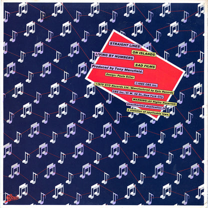 New Musik : Straight Lines (10")