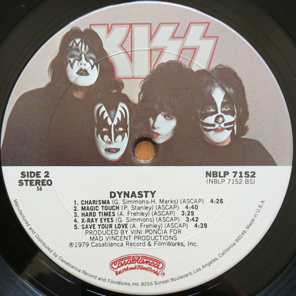 Kiss : Dynasty (LP, Album, 56 )