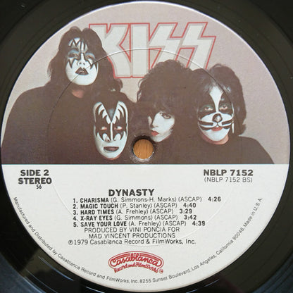 Kiss : Dynasty (LP, Album, 56 )