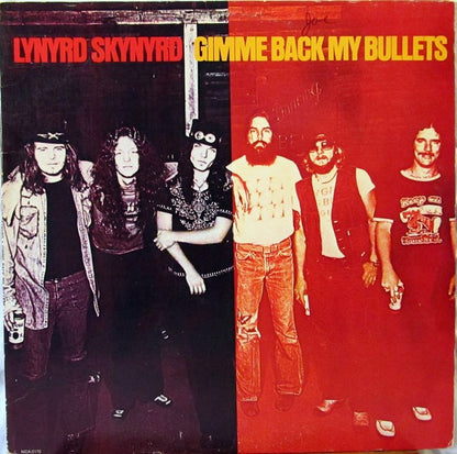 Lynyrd Skynyrd : Gimme Back My Bullets (LP, Album, Glo)