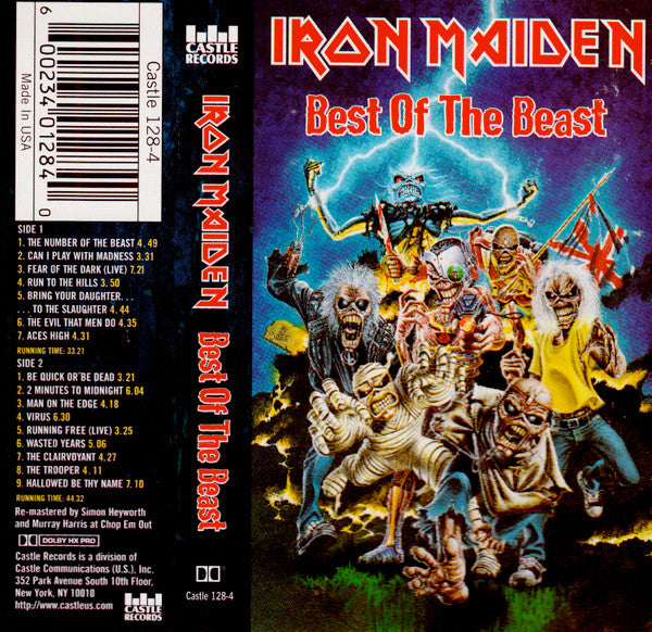 Iron Maiden : Best Of The Beast (Cass, Comp)