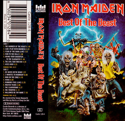 Iron Maiden : Best Of The Beast (Cass, Comp)