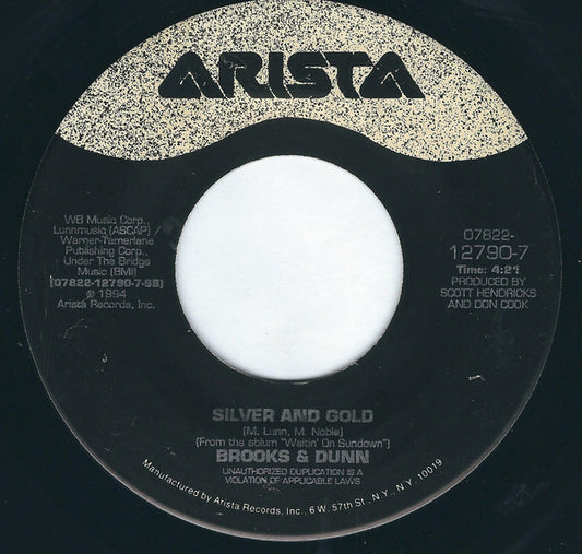 Brooks & Dunn : Little Miss Honky Tonk (7", Single)