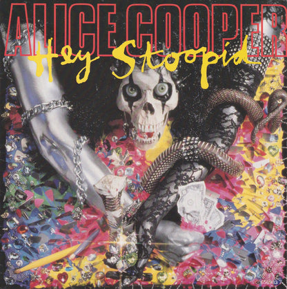 Alice Cooper (2) : Hey Stoopid (7", Single, Sof)