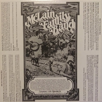 The McLain Family Band : Kentucky Wind (LP, Album)