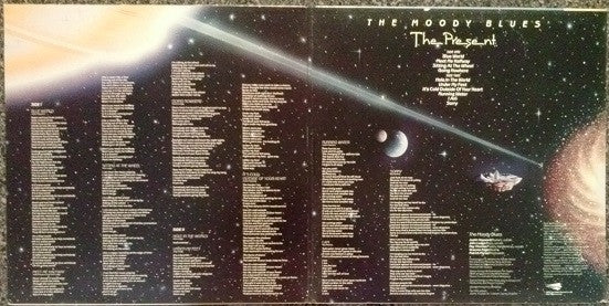 The Moody Blues : The Present (LP, Album, Hau)