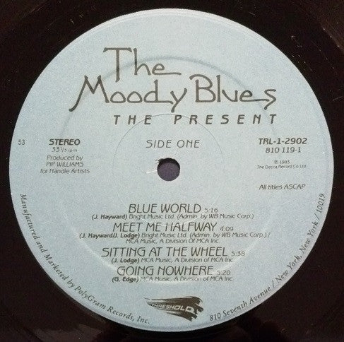 The Moody Blues : The Present (LP, Album, Hau)