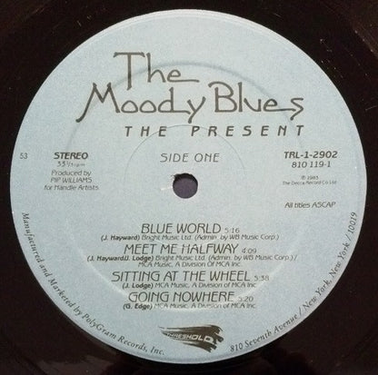The Moody Blues : The Present (LP, Album, Hau)
