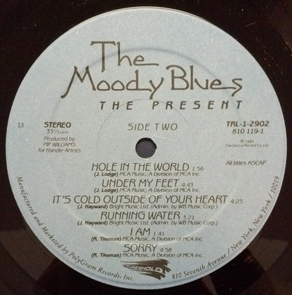 The Moody Blues : The Present (LP, Album, Hau)