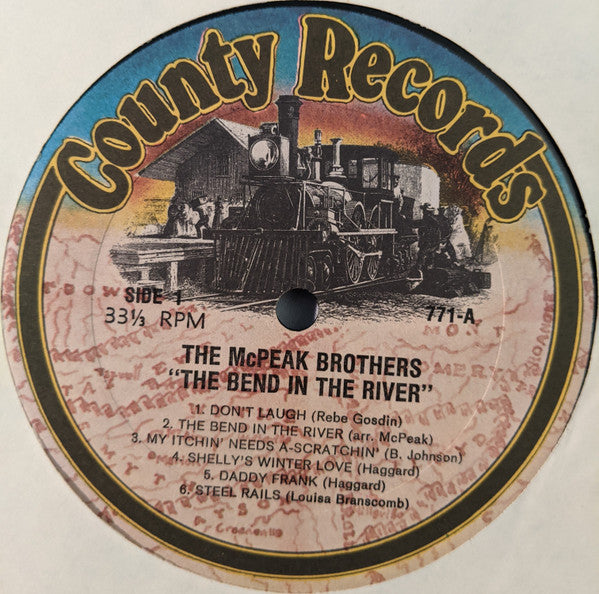 The McPeak Brothers : Bend In The River (LP, Album)