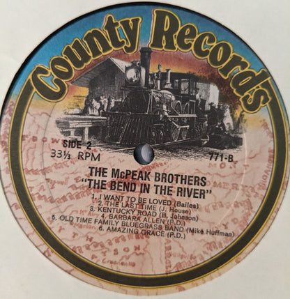 The McPeak Brothers : Bend In The River (LP, Album)