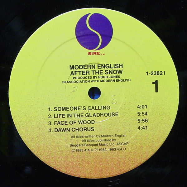 Modern English : After The Snow (LP, Album, All)