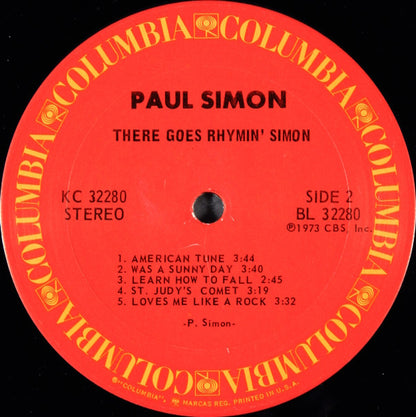 Paul Simon : There Goes Rhymin' Simon (LP, Album, San)