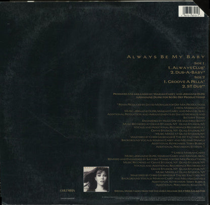 Mariah Carey : Always Be My Baby (12")