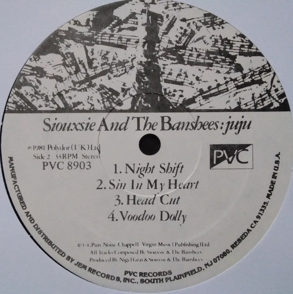Siouxsie And The Banshees* : Juju (LP, Album, Hub + 7", Single + Ltd, S/Edition)