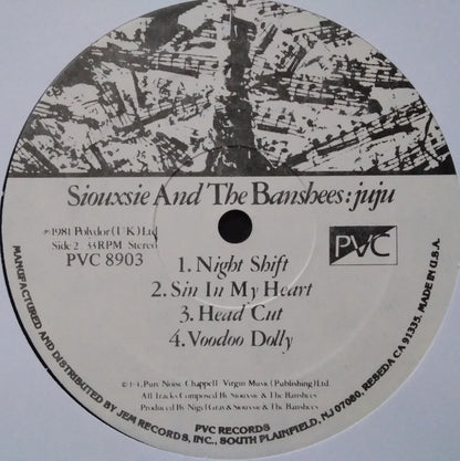 Siouxsie And The Banshees* : Juju (LP, Album, Hub + 7", Single + Ltd, S/Edition)