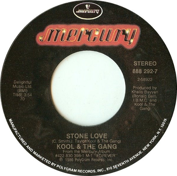 Kool & The Gang : Stone Love / Dance Champion (7")