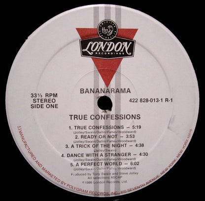 Bananarama : True Confessions (LP, Album, 53)