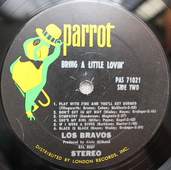 Los Bravos : Bring A Little Lovin' (LP, Album)