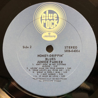Junior Parker* : Honey-Drippin' Blues (LP, Album)