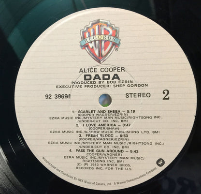 Alice Cooper (2) : DaDa (LP, Album)