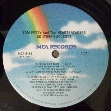 Tom Petty And The Heartbreakers : Southern Accents (LP, Album, Car)