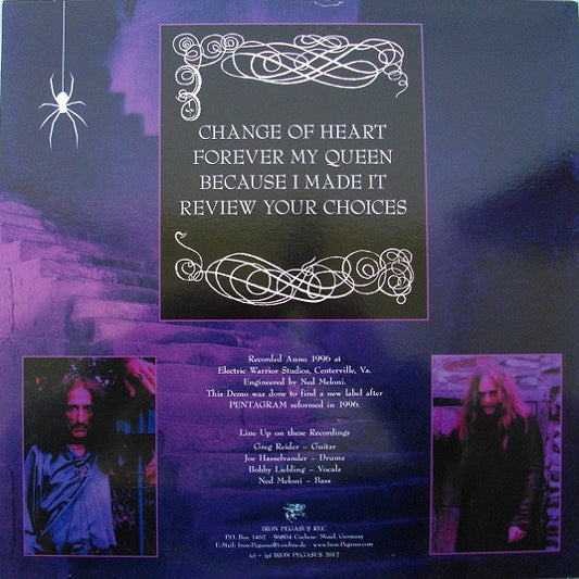 Pentagram : Change Of Heart (12", S/Sided, EP, Etch, Ltd)