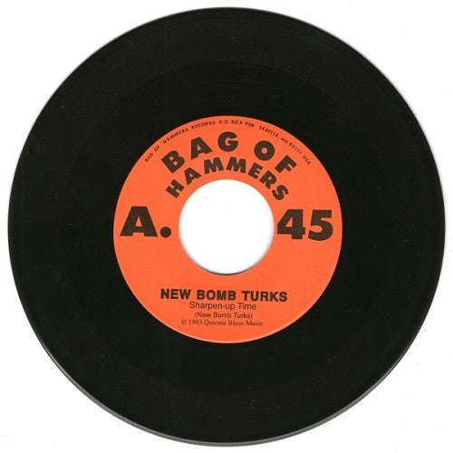 The New Bomb Turks : Sharpen-Up Time (7")