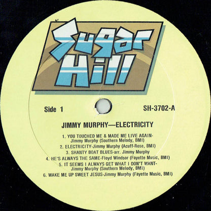Jimmy Murphy (2) : Electricity (LP, Album)