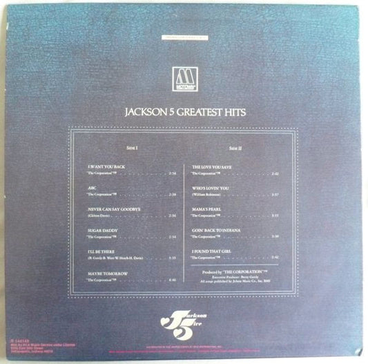The Jackson Five* : Jackson 5 Greatest Hits (LP, Comp, Club, RE, RCA)