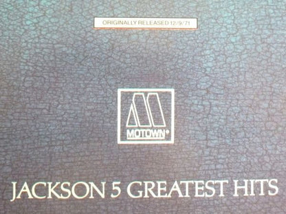 The Jackson Five* : Jackson 5 Greatest Hits (LP, Comp, Club, RE, RCA)