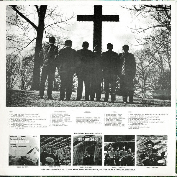 Ralph Stanley And The Clinch Mountain Boys* : Cry From The Cross (LP, Album, RP, Mar)