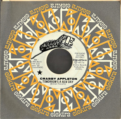 Crabby Appleton : Tomorrow's A New Day (7", Promo)
