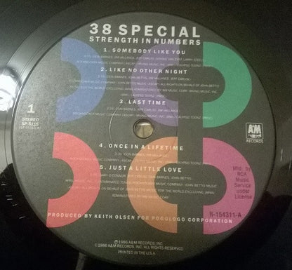 38 Special (2) : Strength In Numbers (LP, Album, Club)