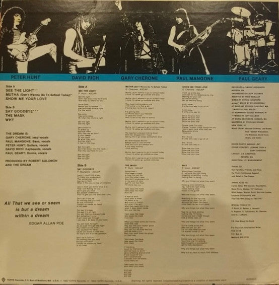 The Dream (12) : E.P. (12", EP)