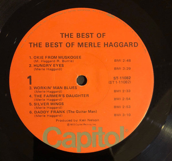 Merle Haggard : The Best Of The Best Of Merle Haggard (LP, Comp)