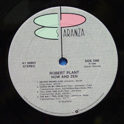 Robert Plant : Now And Zen (LP, Album, Club, Car)