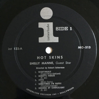 The Jazz Afro-Cuban Beat Guest Star Shelly Manne : Hot Skins (LP, Album, Mono)