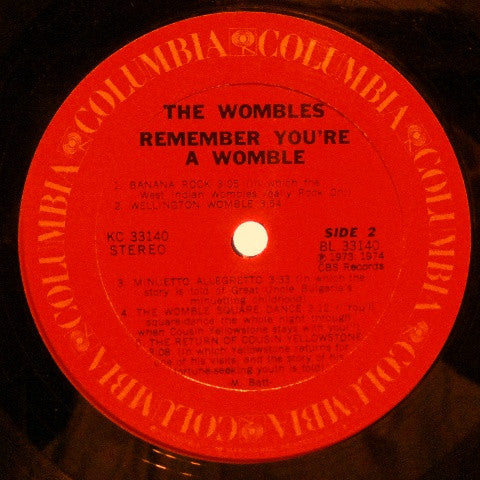 The Wombles : Remember You're A Womble (LP)