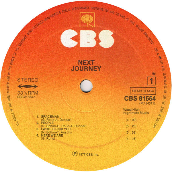 Journey : Next (LP, Album)