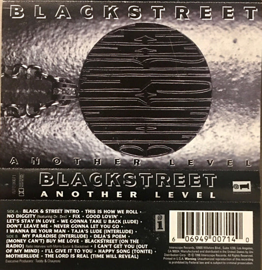 Blackstreet : Another Level (Cass, Album)