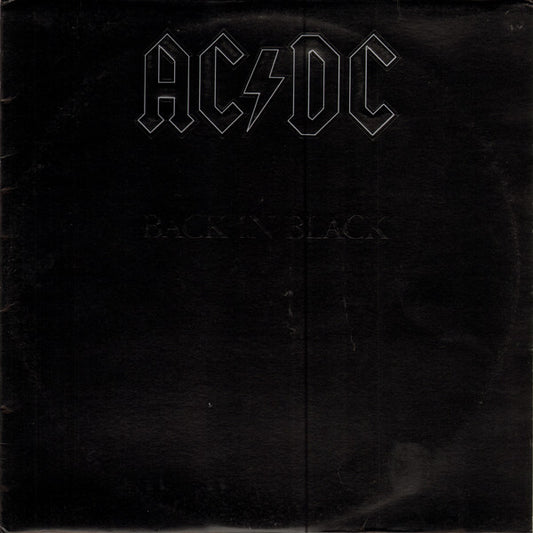 AC/DC : Back In Black (LP, Album, Club)