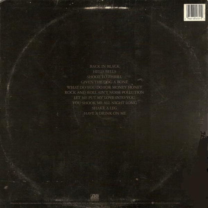 AC/DC : Back In Black (LP, Album, Club)