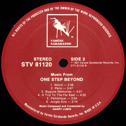 Harry Lubin : Music From One Step Beyond (LP, RE)