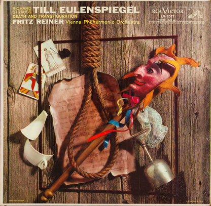 Richard Strauss, Fritz Reiner, Vienna Philharmonic Orchestra* : Till Eulenspiegel / Death And Transfiguration (LP, Album, Mono)
