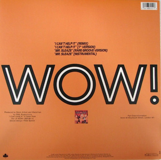 Bananarama : I Can't Help It (12", Single)